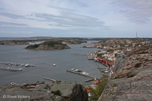 The harbour in Fjällbacka, used by boats to Weather Islands