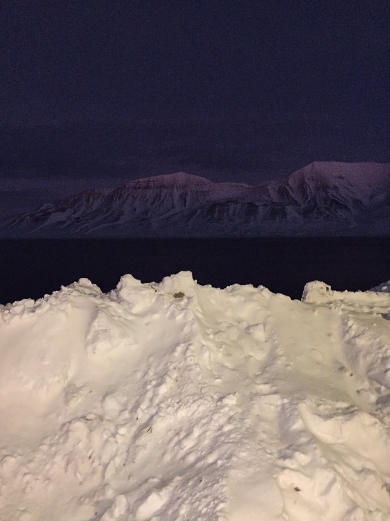 Coastal road, Spitsbergen