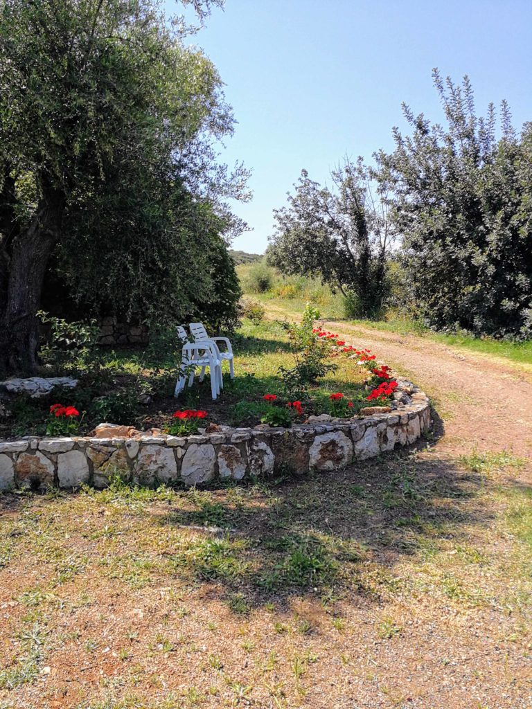 The gardens of the Messinia Villas, Chrani
