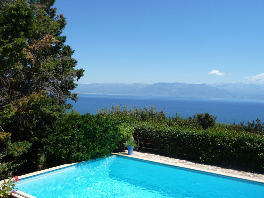 View from Messinia Villa Katerina