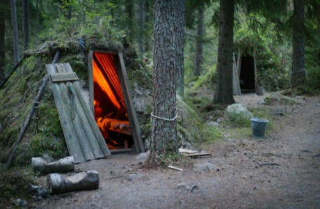 Kolarbyn wilderness huts