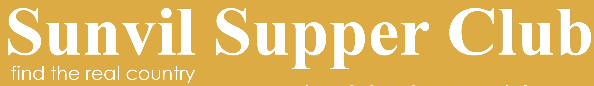 Sunvil Supper Club Logo
