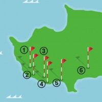 Cyprus Golf Map