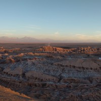 Panorama of the Moon Valley, Atacama.